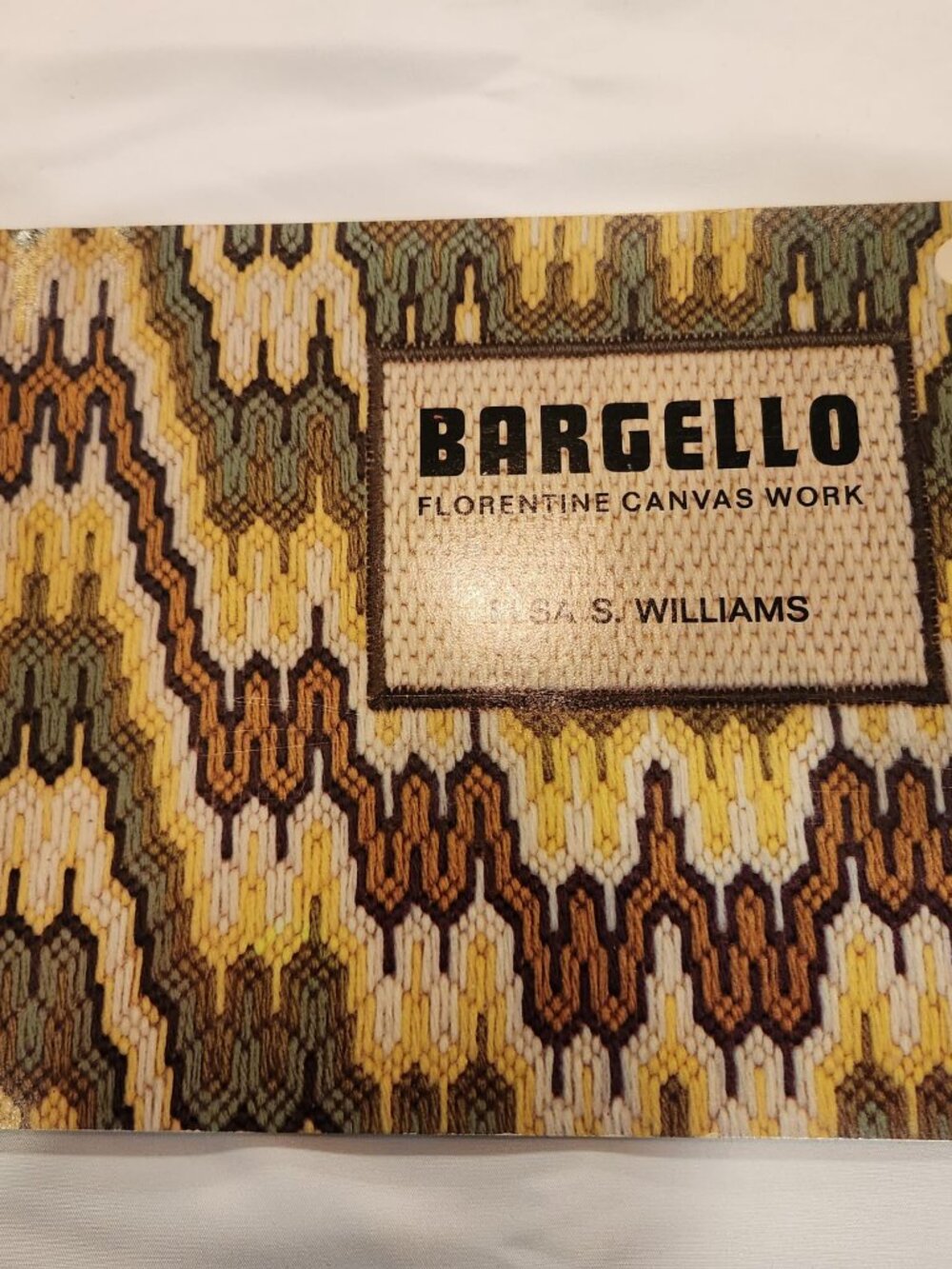 Bargello Florentine Canvas needlework pattern book